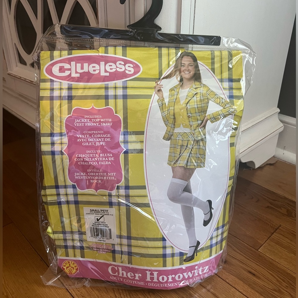 CLUELESS CHER HOROWITZ ADULT COSTUME. Size small.